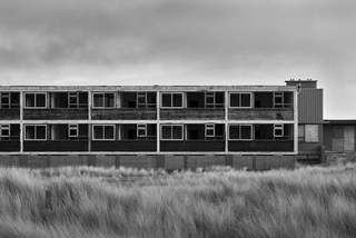 Terschelling, abandon Hotel Punthoofd